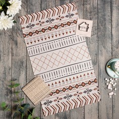 Набор кухонный «Handmade» подставка, полотенце, формочка Этель