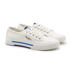 Кеды Pepe Jeans London BRADY BOY BASIC PBS30527 цв. белый р. 33