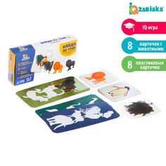 Развивающий набор «Найди по тени» Iq Zabiaka