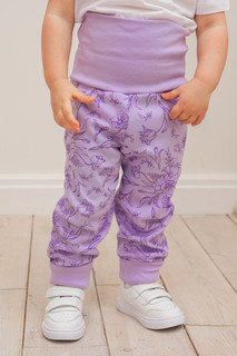 Брюки детские КотМарКот My Flower, фиолетовый, 92