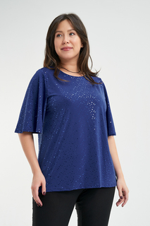 Блуза женская OLSI 2310002 синяя 56 RU