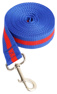 Поводок 3 м х 3 см, сине-красный Пижон