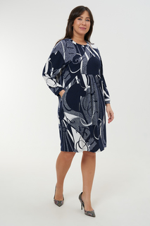 Платье женское OLSI 2305005 синее 66 RU