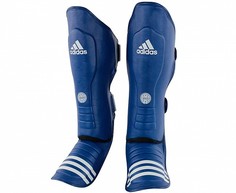 Защита голени и стопы Adidas WAKO Super Pro Shin Instep Guards синяя XXL