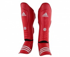 Защита голени и стопы Adidas WAKO Super Pro Shin Instep Guards красная S