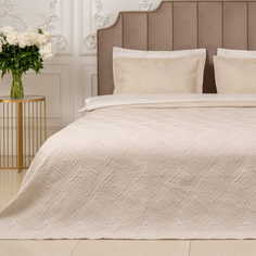 Покрывало Arya 230x250 - 2x(50x70+5) Reyna Экрю