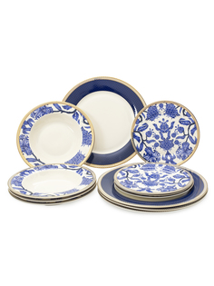 Сервиз столовый FIORETTA BLUE FLOWER 12пр