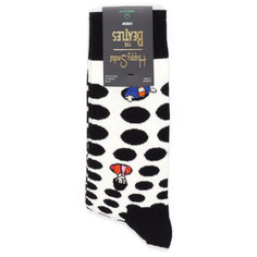 Носки унисекс Happy Socks Happy-Socks-The-Beatles-Dots разноцветные 36-40