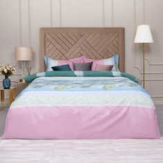 Постельное Белье Arya Simple Living Сатин 2 Сп. 200x220 Ocean