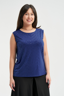 Блуза женская OLSI 2307001 синяя 50 RU