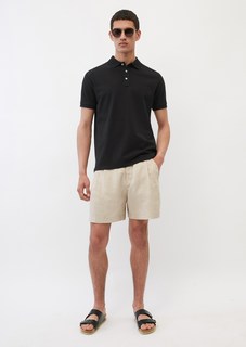 Рубашка мужская Marc O’Polo 236223053154 черная 2XL