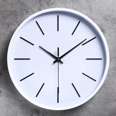 Часы настенные, серия: Классика, "Терапо", плавный ход, d-27.5 см, микс China