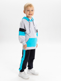 Костюм спортивный для мальчиков КотМарКот 7441825 Цв. серый р-р. 128