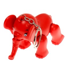 Развивающая игрушка Слон» световая на брелке, цвета МИКС Nobrand