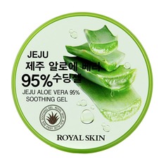 Гель для лица и тела Royal Skin с 95% содержанием алоэ, 300 мл