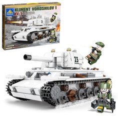 Конструктор Армия «Танк KV-1 Климент Ворошилов», 536 деталей No Brand