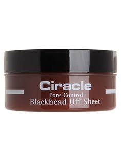 Салфетки для удаления черных точек Ciracle, Blackhead Off Sheet 40шт 50мл