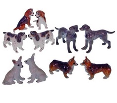 Klima KLIMA Фигурка Бигль, Спаниель, Легавая, Чихуахуа, Корги (10шт.)