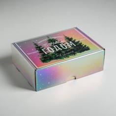 Складная коробка Уютного праздника, 30,5x22x9,5 см Дарите Счастье