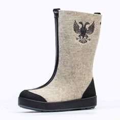 Валенки детские Котофей 967040-04 цв.серый р.42