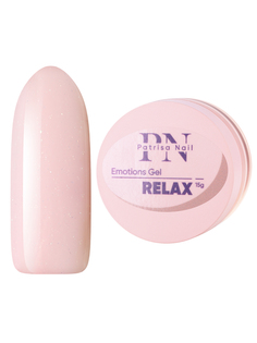 Камуфлирующий гель Patrisa nail Emotions Gel Relax розово-персиковый 15 г