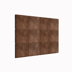 Мягкие обои Eco Leather Moka 30х30TPL см 2 шт. Tartilla