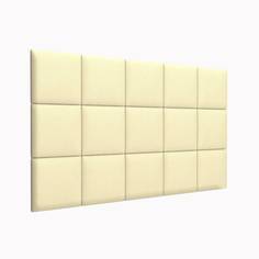 Мягкие обои Eco Leather Vanilla 30х30 см 4 шт. Tartilla