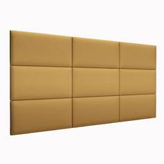 Мягкие обои Eco Leather Gold 30х60 см 4 шт. Tartilla