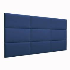 Мягкие обои Eco Leather Blue 30х60 см 4 шт. Tartilla