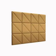 Мягкие обои Eco Leather Gold 30х30TPL см 2 шт. Tartilla