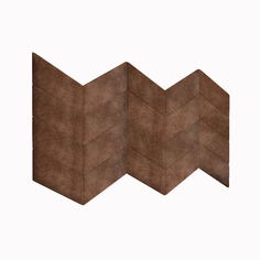 Мягкие обои Eco Leather Moka 30х30PL см 2 шт. Tartilla