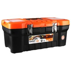 Ящик для инструментов 22  28х56х23.5 см Expert Home черный оранжевый BR3932ЧРОР
