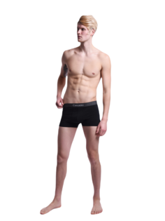 Трусы Cascatto боксер для мужчин, чёрно-серый, размер XL, BXM1806
