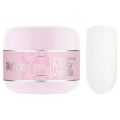 Гель ABC Limited collection 12 Milky White Gold shimmer, 15мл Irisk