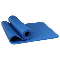 Коврик для йоги Sangh полосы blue 183 см, 15 мм