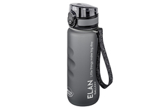 Бутылка для воды Elan Gallery Style Matte 500 мл 6,5х6,5х23 см углубления, серая