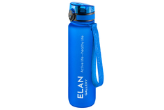 Бутылка для воды Elan Gallery Style Matte 1000 мл 7,8х7,8х28,5 см небесная