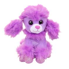 Мягкая игрушка Собачка Карамелька, фиолетовая 14 см Junfa Toys Ltd.