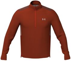 Свитшот мужской Under Armour Speed Stride 2.0 1/2 Zip T-Shirt оранжевый 48-50