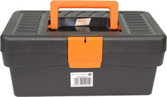 Ящик для инструментов пластиковый TAYG, 12" черный, с лотком , TAYG, 290х170х127 мм.
