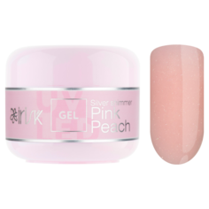 Гель ABC Limited collection 15 Pink Peach Silver shimmer, 15мл Irisk