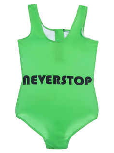 Купальник слитный детский PlayToday 12221015, цвет зеленый, размер 128