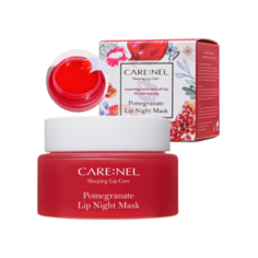 Маска для губ Care:Nel ночная с гранатом Pomegranate lip night mask 23г