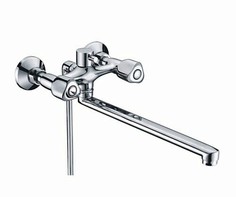 Смеситель для ванны и душа поворотный излив WasserKRAFT 2902L хром
