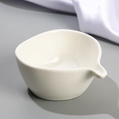Соусник «Белый инжир», 9 х 10 х 4,5 см Dolce Ceramo
