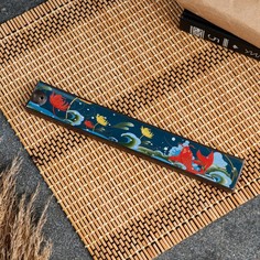 Подставка для благовоний Классик 22х3х1,5 см микс No Brand