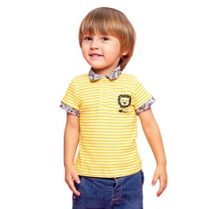 Поло детское КотМарКот 441121404, белый, 86