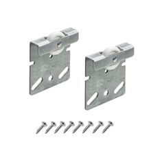 Комплект ходовых роликов для шкафа-купе HETTICH MP00163, цвет металл