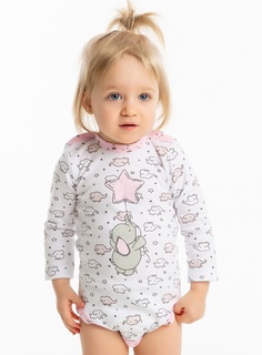 Боди детское КотМарКот 919221876, белый, 80