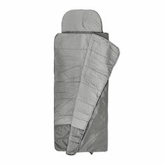 Спальный мешок Пелигрин спальный туристический легкий серый, правый